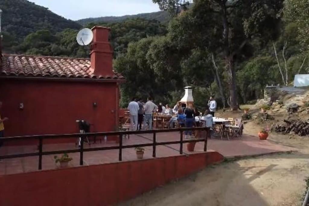 Masia Can Castellar Sant Iscle De Vallalta Extérieur photo