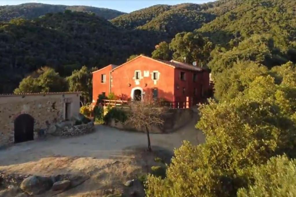 Masia Can Castellar Sant Iscle De Vallalta Extérieur photo